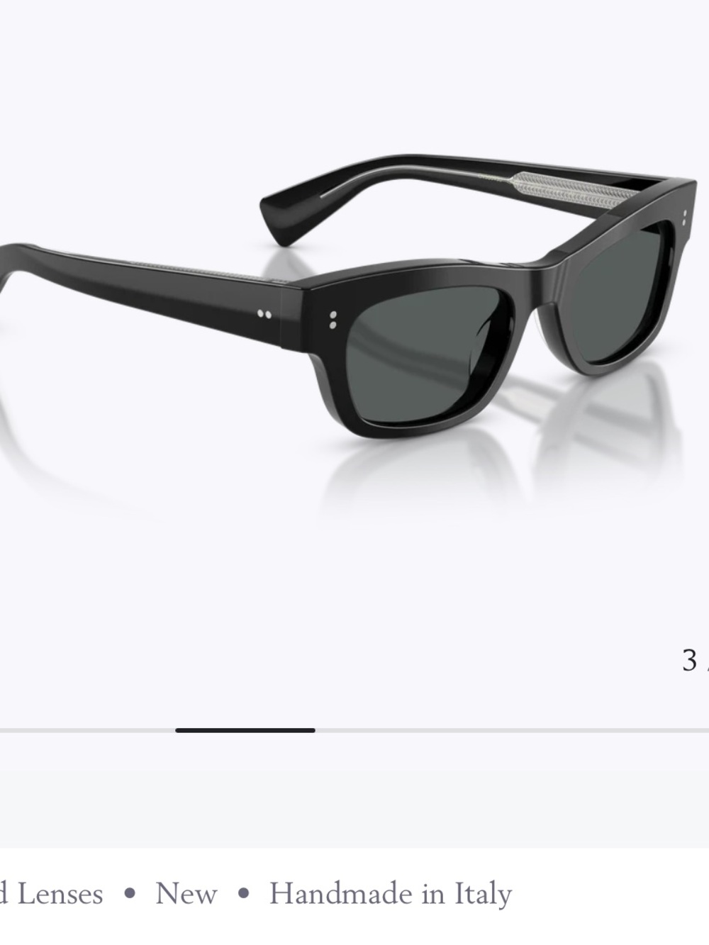 Oliver Peoples Sonia Sunglasses in black